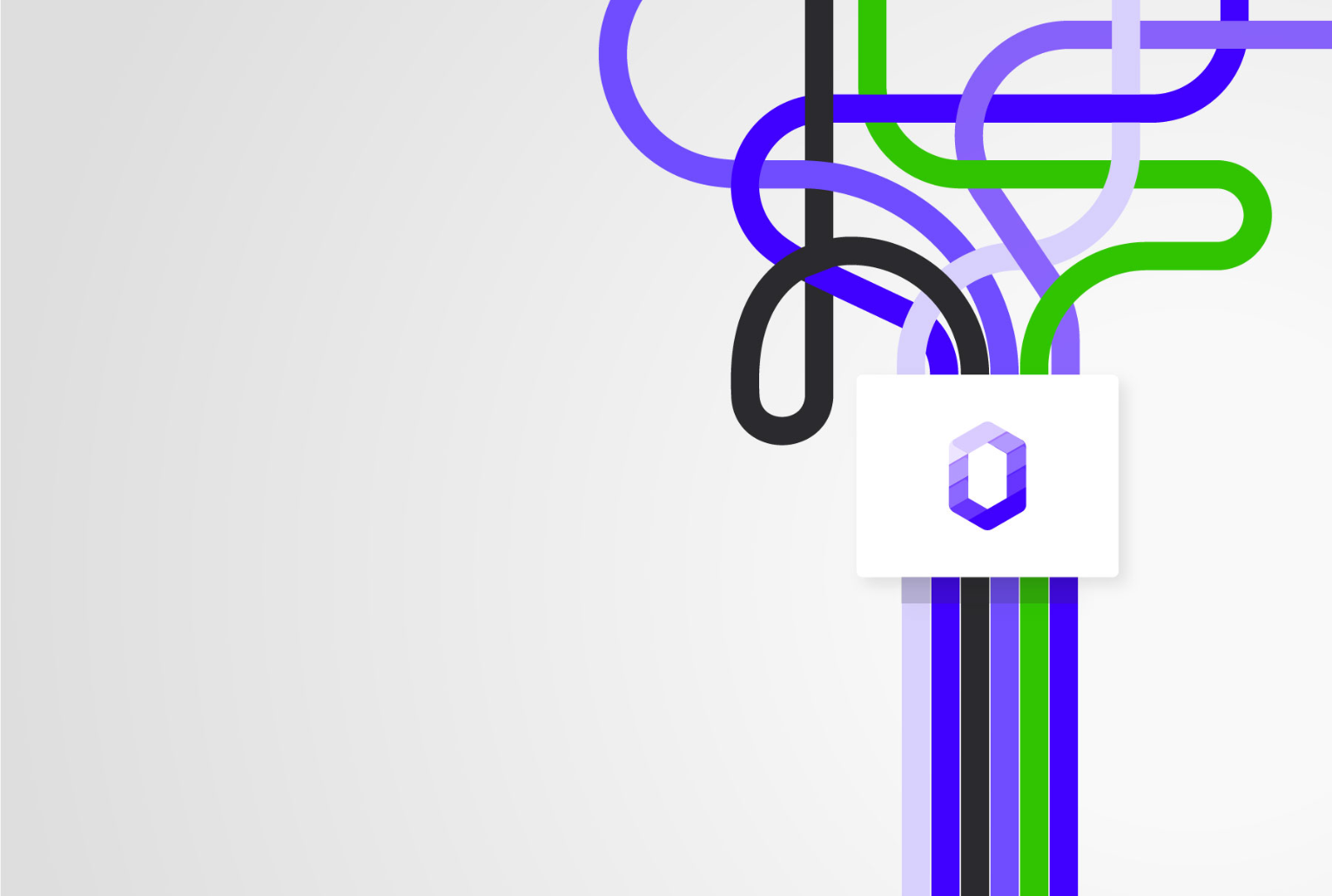 Ovation rendering depicting how the lims takes the complex systems in a lab and organizes them.